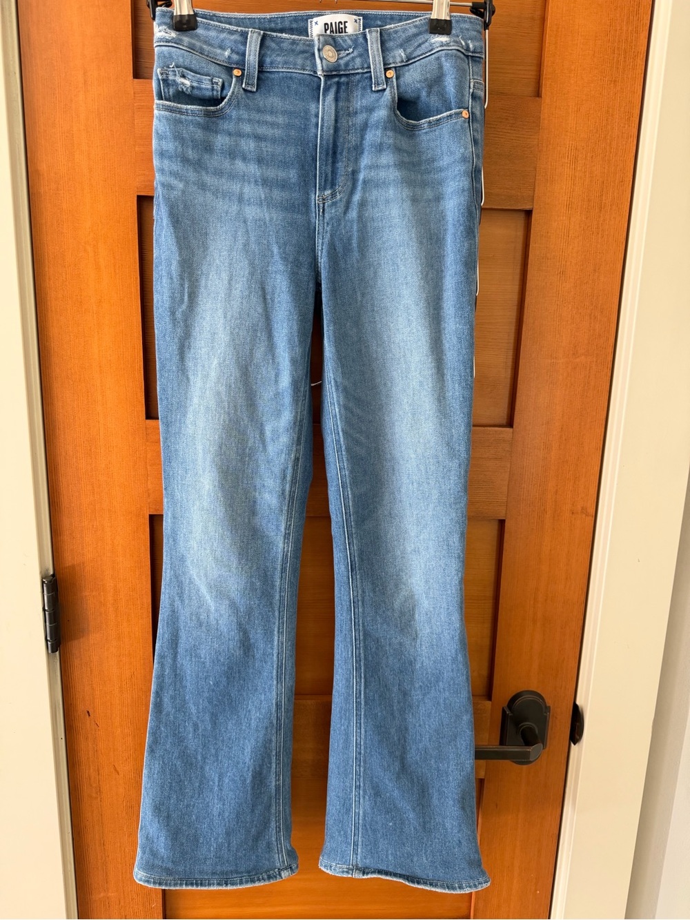Paige High Rise Laurel Canyon Jeans Size 25 Bellflower
